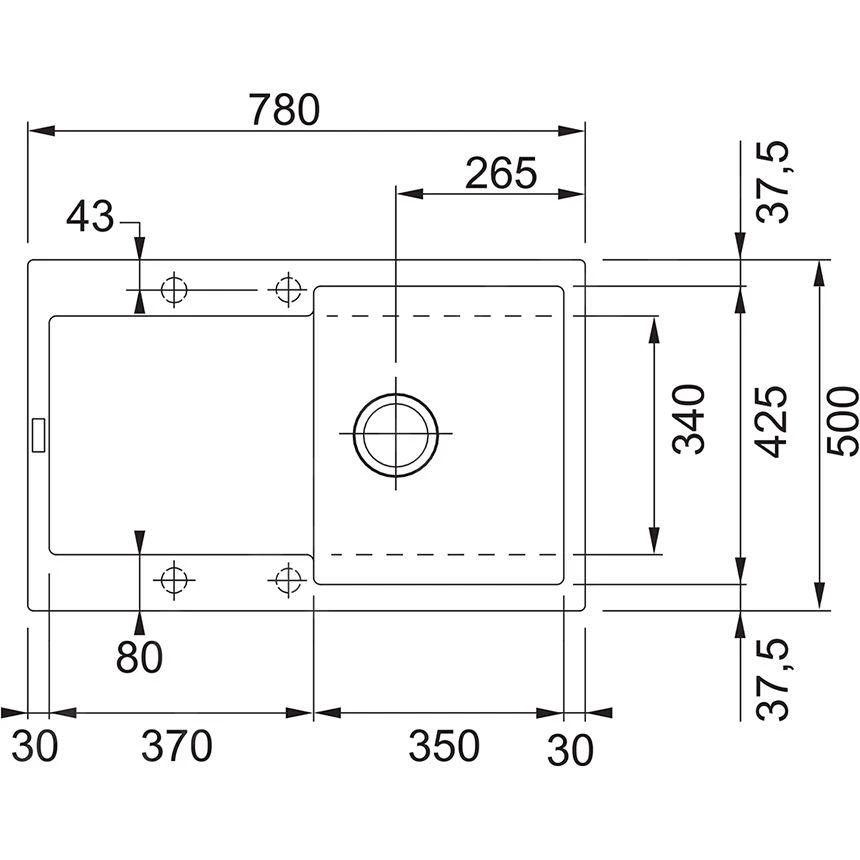 Franke Sets - Keukenset G167, Fragraniet Spoelbak MRG 611 En Keukenkraan FP 0408.031, Grijze Steen/chroom 114.0587.944 4 Franke Sets - Keukenset G167, Fragraniet Spoelbak MRG 611 En Keukenkraan FP 0408.031, Grijze Steen/chroom 114.0587.944 - Afbeelding 2