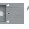 Alveus Sets - Set Granieten Spoelbak Cortina 140 En Keukenkraan Tonia, Concrete SETA734