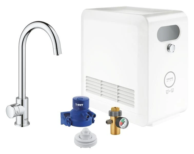 Grohe Blue Professional - Grohe Blue Mono Met Koeler En Filter Set, Chroom 31302002 3 Grohe Blue Professional - Grohe Blue Mono Met Koeler En Filter Set, Chroom 31302002