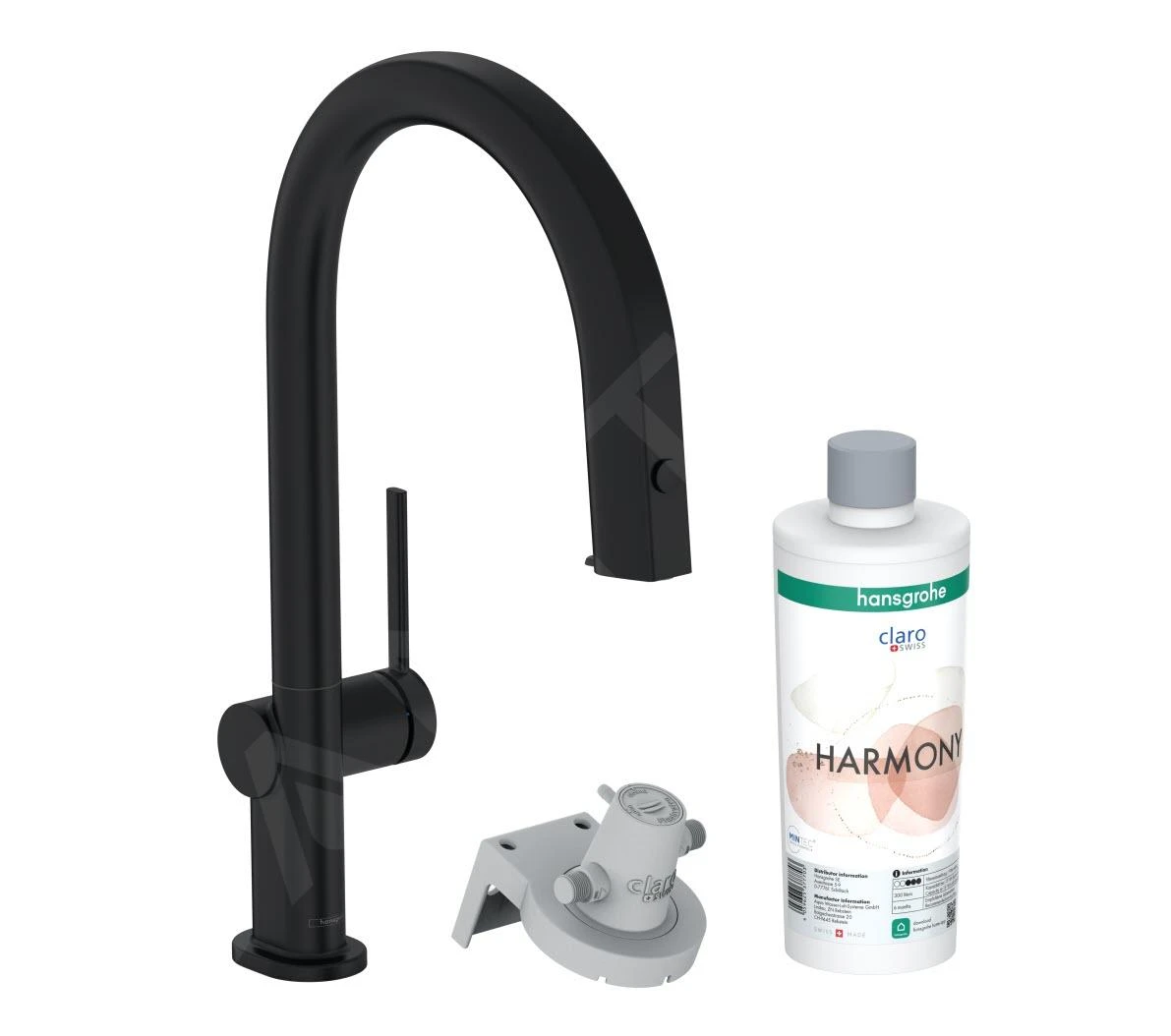 Hansgrohe Aqittura M91 - Keukenmengkraan Met Uittrekbare Uitloop En Filterfunctie, SBox, Mat Zwart 76800670 3 Hansgrohe Aqittura M91 - Keukenmengkraan Met Uittrekbare Uitloop En Filterfunctie, SBox, Mat Zwart 76800670