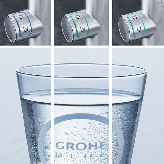 Grohe Blue Home - Connected Keukenkraan, Met Filterset En Koeler, Supersteel 31456DC1 9 Grohe Blue Home - Connected Keukenkraan, Met Filterset En Koeler, Supersteel 31456DC1 - Afbeelding 7