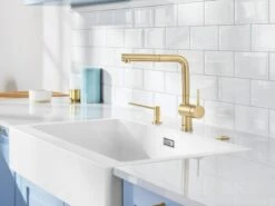 Blanco Linus S - Keukenkraan Met Uittrekbare Sproeikop, Satijn Goud 526684 -Philips Verkoop dccb41b79c00fde9708a01aa