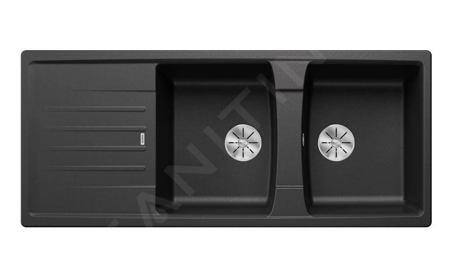 Blanco Lexa 8 - Silgranit Spoelbak, 1160x500 Mm, InFino, Antraciet 524980 3 Blanco Lexa 8 - Silgranit Spoelbak, 1160x500 Mm, InFino, Antraciet 524980