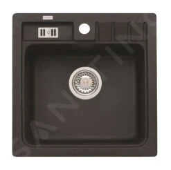 Alveus Sets - Set Spoelbak Niagara 20 En Keukenkraan Nina, Carbon SETA092 -Philips Verkoop e4303003453858cb92810917