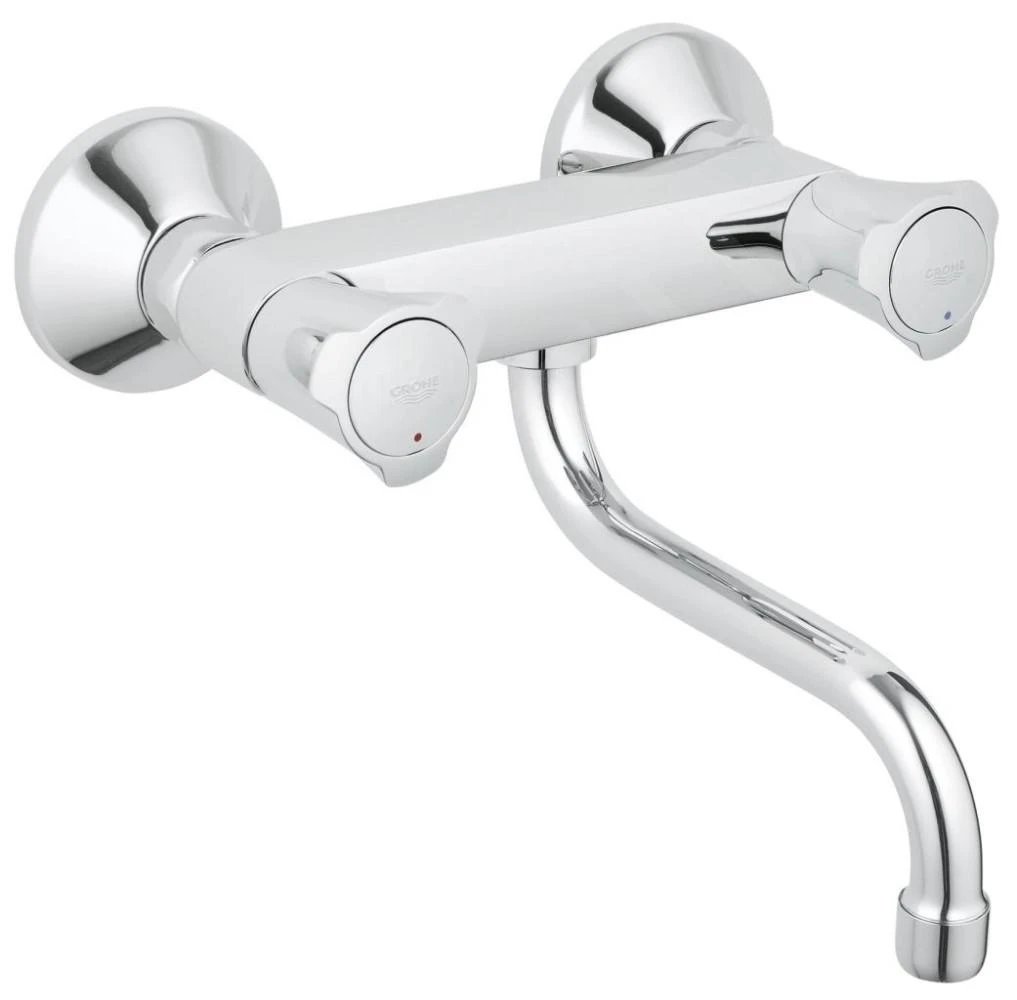 Grohe Costa - Keukenkraan Voor Wandmontage, Chroom 31187001 3 Grohe Costa - Keukenkraan Voor Wandmontage, Chroom 31187001